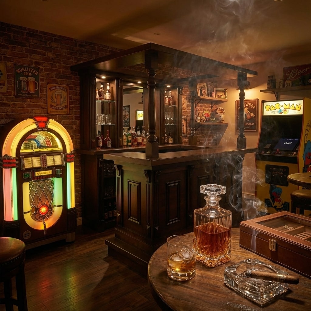 Cuba bar met luifel - 2 meter - Donkerbruin 2 Cuba bar met luifel - 2 meter - Donkerbruin - Afbeelding 2