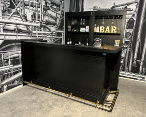 Hoekbar L 2200mm met speciale wang