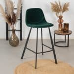 Barkruk Logan velvet