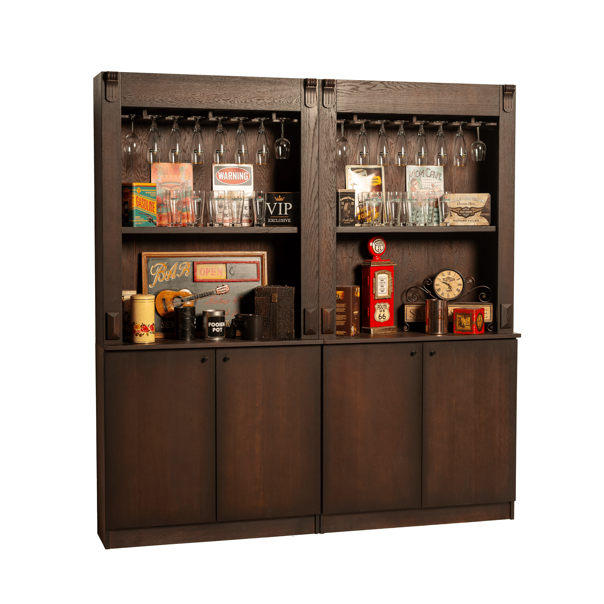 Achterkast-bruin-gevuld-2m-2000px - De Barrenfabriek - De Barrenfabriek #