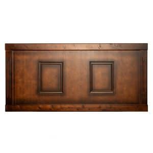 Lambrisering houten bruine café stijl