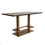 Bartafel brons 200x100cm horeca uitvoering