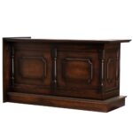 Houten bar - Pilas Tres - Muurversie - 2 meter