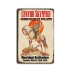 Metalen wandbord Lynyrd Skynyrd Gimme back My bullets