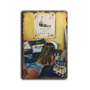 Metalen wandbord Corona Extra