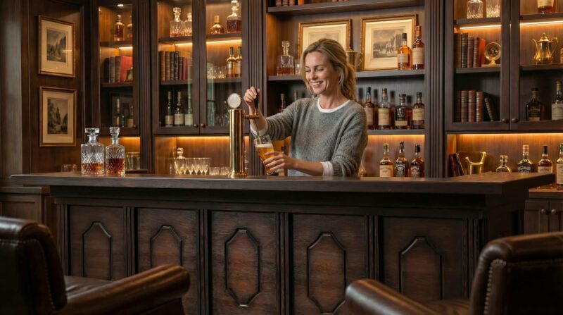 Metropolitain bar sfeer, professionele barinrichting door De Barrenfabriek