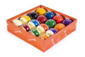 Poolballen Aramith 57,2 mm Continental