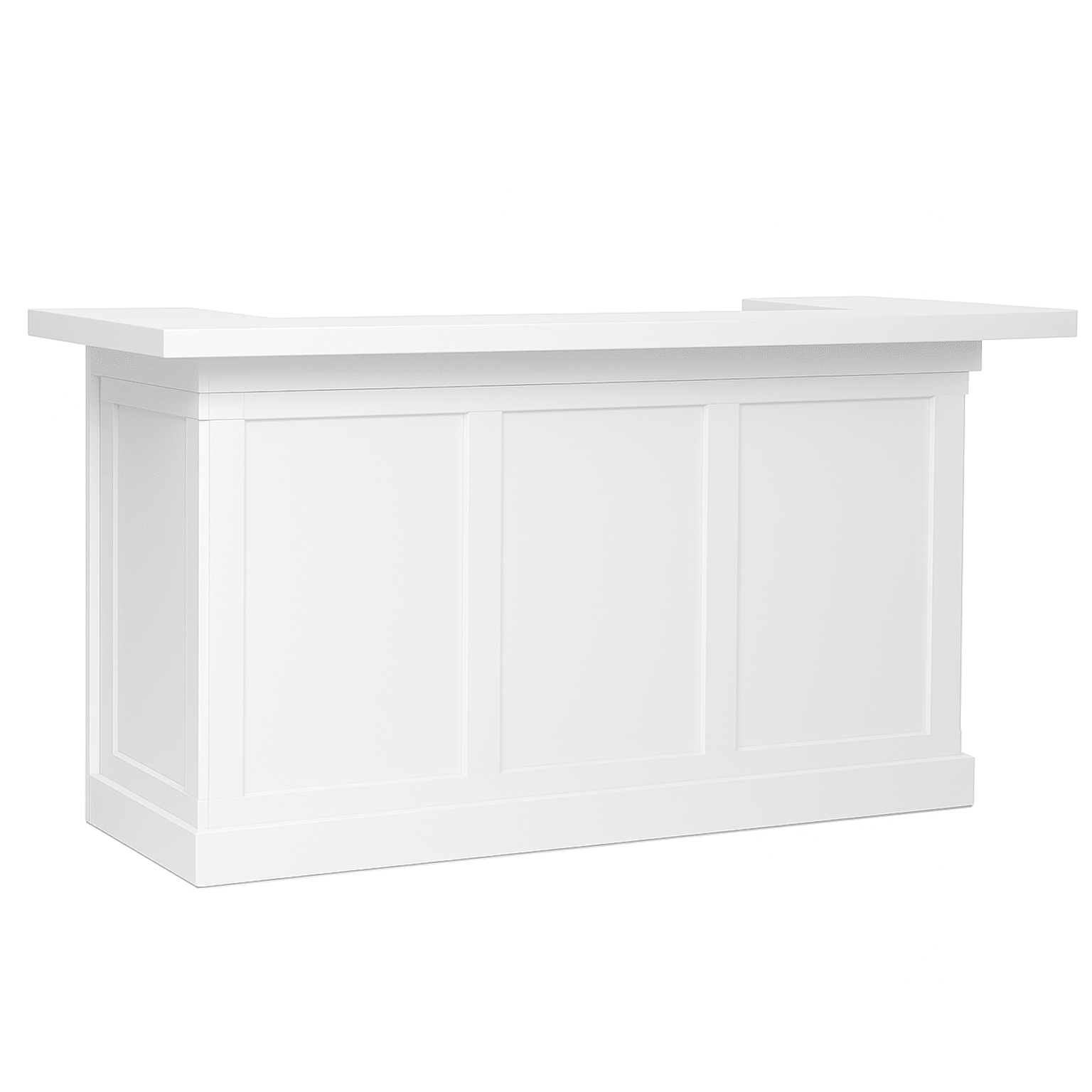 Standaard bar 2 meter MDF 1 Standaard bar 2 meter MDF